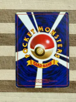1997 Pokemon TCG Jungle Japanese Mr. Mime Holo Card No. 122 - Image 2