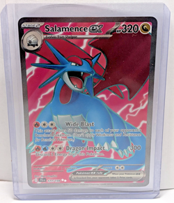 Pokemon TCG Salamence Ex Ultra Rare 177/159 Journey Together Near Mint - Image 1
