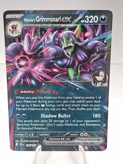Marnie's Grimmsnarl ex 136/182 Double Rare Destined Rivals Pokemon TCG - Image 1
