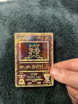 Pokemon TCG Pokemon Ancient Mew Promo Holo (see pictures for condition) - Image 1