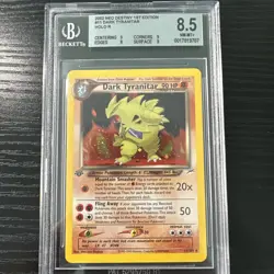 Dark Tyranitar 11/105 1st Edition Neo Destiny Holo Rare Beckett WOTC Pokemon - Image 1