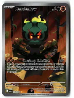 Marshadow ⭐ 146/132 Holo Illustration Rare Mega Evolution 2025 Pokemon NM - Image 1