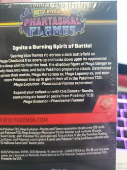 Pokemon TCG ME02 Phantasmal Flames Booster Bundle Sealed New - Image 2