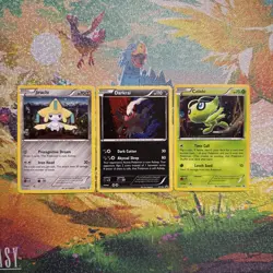 Pokemon TCG English Bundle. Black Star Promos 2017 Jirachi Darkrai Celebi - Image 1