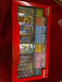 Pokemon TCG Costco Prismatic Evolutions 8 pack mini Tins / NEW / SEALED - Image 1