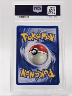 CLEFABLE 1999 POKEMON JUNGLE 1ST EDITION HOLO RARE 1/64 PSA 8 Q0907 - Image 2