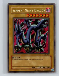Magic Ruler Serpent Night Dragon Secret Rare - MP #MRL-103 12897 - Image 1