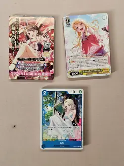 Lot De Cartes ONE PIECE et WEISS SCHWARZ : Idol MASTER, Bang Dream, EB03| -14 - Image 1