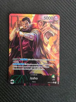 Issho OP04-020 Leader Alternate Art One Piece Card Game TCG - ENGLISH NM - Image 1