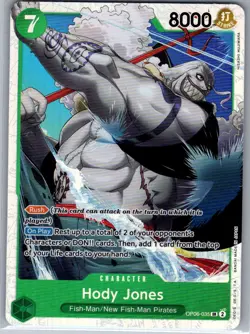 Hody Jones OP06-035 SR Wings of the Captain - One Piece Card - NM - Image 1