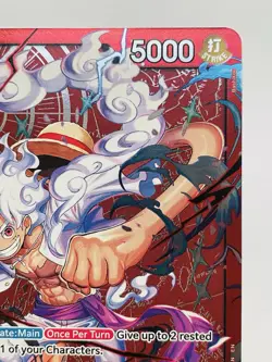 CARD ONE PIECE TCG - Monkey D Luffy ST21 Leader Alt art MINT English - Image 3