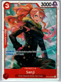 Sanji OP10-005 SR Royal Blood - One Piece Card - NM - Image 1