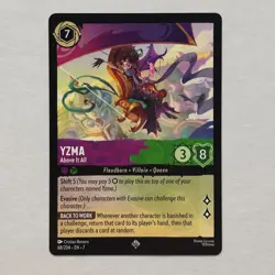 Yzma 68/204 Disney Lorcana Archazia's Island Regular Super Rare Card NM - Image 1