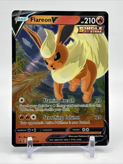 Flareon V SWSH149 SWSH: Sword & Shield Promo Cards Holo - Image 2
