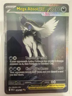 Pokemon Mega Absol EX 180/132 Sir Evolutions Card, Mint Condition - Image 1