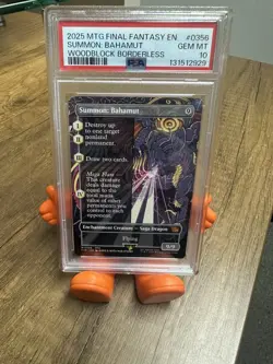 Summon: Bahamut Borderless PSA 10 GEM MINT Final Fantasy MTG - Image 1