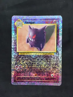 Pokemon Cards: Legendary Collection Reverse Holo: Gengar 11/110 - Image 1