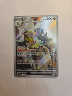 Pokemon Card Fraxure 077/064 Shrouded Fable Illustration Rare - Image 1