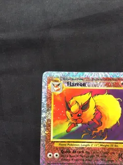Pokemon Cards: Legendary Collection Reverse Holo: Flareon 10/110 - Image 3