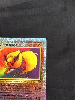Pokemon Cards: Legendary Collection Reverse Holo: Flareon 10/110 - Image 4