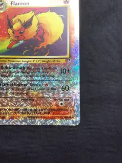 Pokemon Cards: Legendary Collection Reverse Holo: Flareon 10/110 - Image 5