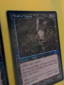 Wall of Vipers x4 Playset MTG CARD OLD BORDER FOIL 4 CARD. PROPHECY JUNE 2000. - Image 4