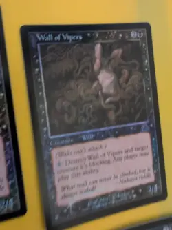 Wall of Vipers x4 Playset MTG CARD OLD BORDER FOIL 4 CARD. PROPHECY JUNE 2000. - Image 5