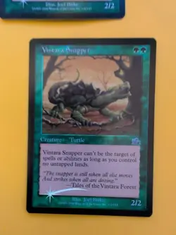 Vintara Snapper x2 Turtle MTG CARD OLD BORDER FOIL 2 CARD. PROPHECY JUNE 2000. - Image 3