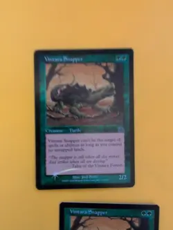 Vintara Snapper x2 Turtle MTG CARD OLD BORDER FOIL 2 CARD. PROPHECY JUNE 2000. - Image 4