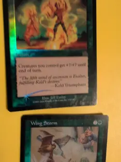 Vitalizing Wind & Wing Storm MTG CARD OLD BORDER FOIL 2 CARD. PROPHECY JUNE 2000 - Image 5