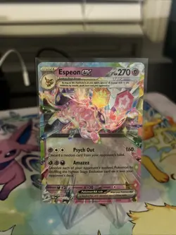 Pokemon TCG Espeon EX Prismatic Evolutions Card 034/131 En - Image 3