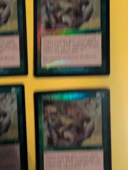 Wild Might Playset Instant MTG 4 CARD OLD BORDER FOIL CARD. PROPHECY JUNE 2000. - Image 2