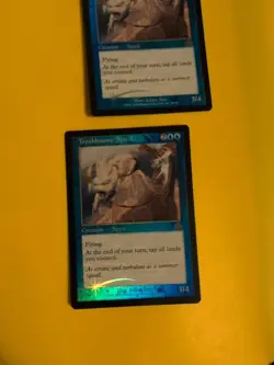 Troublesome Spirit x2 MTG CARD OLD BORDER FOIL 2 CARD. PROPHECY JUNE 2000. - Image 4