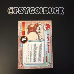 OFFICIAL POKEMON CARD TOPPS CUBONE #104 LP CONDITION - Image 2