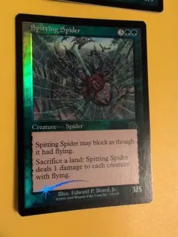 Spitting Spider x2 MTG CARD OLD BORDER FOIL 2 CARD. PROPHECY JUNE 2000. - Image 4