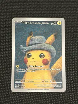 Pokemon X Van Gogh Limited Edition custom card - Image 1