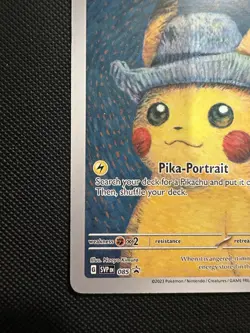 Pokemon X Van Gogh Limited Edition custom card - Image 4