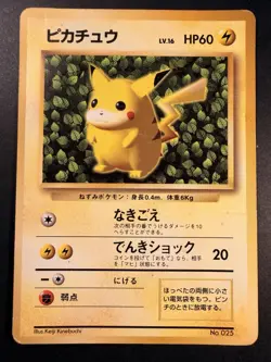 Ivy Pikachu No.025 - Japanese Pokemon Card - Non Glossy- Keji Kinebuchi - Promo - Image 1