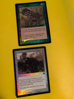 Snag & Soul Charger MTG CARD OLD BORDER FOIL 2 CARD. PROPHECY JUNE 2000. - Image 1