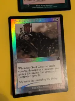 Snag & Soul Charger MTG CARD OLD BORDER FOIL 2 CARD. PROPHECY JUNE 2000. - Image 2