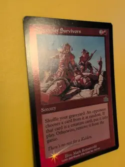 Search for Survivors. Sorcery.MTG CARD OLD BORDER FOIL CARD. PROPHECY JUNE 2000. - Image 2