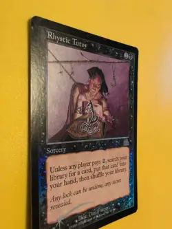 Rhystic Tutor. Sorcery MTG CARD OLD BORDER FOIL CARD. PROPHECY JUNE 2000. - Image 5