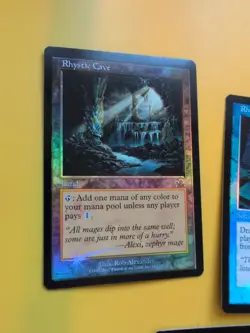 Rhystic Cave, Scrying & Lightning MTG OLD BORDER FOIL 3 CARD. PROPHECY - Image 3