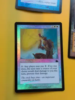 Rhystic Cave, Circle & Rhystic Deluge MTG OLD BORDER FOIL 3 CARD. PROPHECY - Image 2