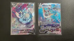 Vaporeon VMAX/V SWSH181 and SWSH182 Alt Art:Sword & Shield Promo Cards Holo - Image 1