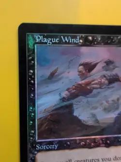 Plague Wind. Sorcery MTG CARD OLD BORDER FOIL CARD. PROPHECY JUNE 2000. - Image 5