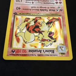 Pokemon TCG Blaine's Arcanine Gym Challenge 1 Holo Unlimited Rare - Image 5