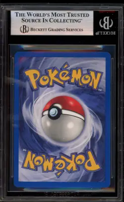 Pokemon Blaine's Arcanine Gym Challenge Unlimited Holo Rare #1 BGS 9 Mint - Image 2