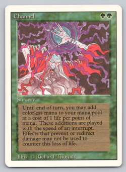 Channel LP/MP - Revised 3rd Edition MTG READ DESC - Image 1