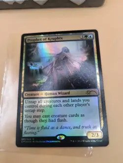 Magic The Gathering Clash Pack Prophet of Kruphix #005/006 Foil Promo MTG - Image 2